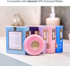 Foreo Ufo Mini Full Facial Led Mask Treatment, Red Light Therapy, Face Masks Beauty Treatment, Korean Skincare, Thermotherapy & Face Massager, Moisturiser, Increased Skin Care Absorption, Pearl Pink - Beauty Tools - British D'sire
