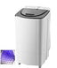 forestalk 10kg Spin Dryer, Energy&Power Saving Spinner, 360° blue light, 2800 RPM Portable Clothes Dryer, Gravity Drain dryer - British D'sire