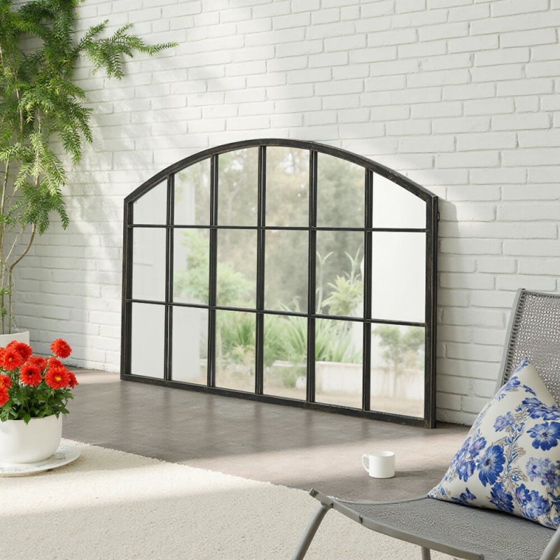 Framed Arched Wall Mirror for Decor - Mirror - British D'sire