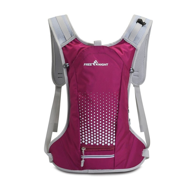 FREE KNIGHT FK0215 Cycling Water Bag Vest Hiking Water Supply Equipment Backpack(Rose Red) - British D'sire Main image