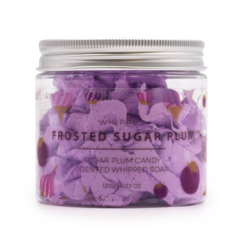 Frosted Sugar Plum Whipped Soap 120G - Whipped Soap - British D'sire Main image