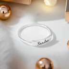 Full Silver Name-1 Ring - silver ring - ring - British D'sire
