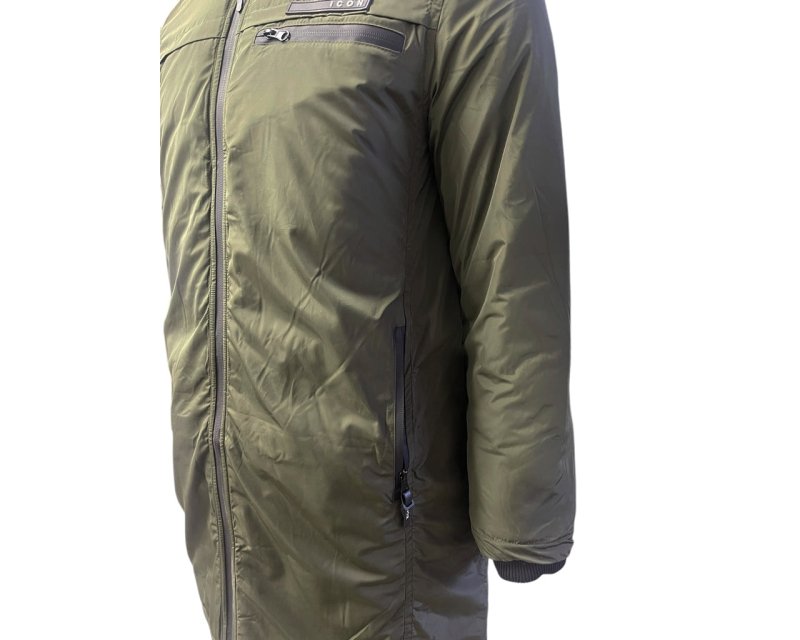Full Zip Hooded Padded Long Parka Jacket - Jackets - British D'sire