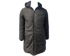 Full Zip Hooded Padded Long Parka Jacket - Jackets - British D'sire