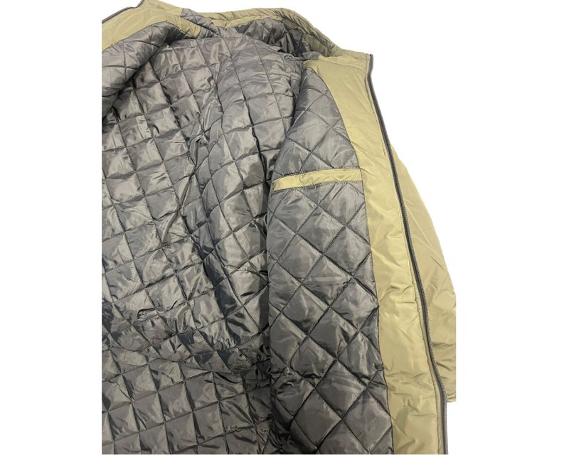 Full Zip Hooded Padded Long Parka Jacket - Jackets - British D'sire