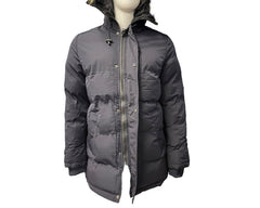 Full Zip Hooded Padded Parka Jacket - Jackets - British D'sire