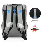 FUNADD Fold Breathable Pet Backpack Outdoor Shoulders Cat Bag (Pink) - British D'sire