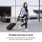 FUNADD Pet Travel Carrier Bag Shoulder Foldable Tote Bag(Grey) - British D'sire
