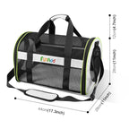 FUNADD Pet Travel Carrier Bag Shoulder Foldable Tote Bag(Grey) - British D'sire