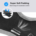 FunAdd Traction Rope Reflective Breathable Nylon Pet Vest Dog Harness, Size: S (Grey) - British D'sire