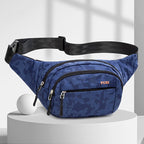 FUXI Big Capacity Oxford Cloth Bag(Y036 Blue) - British D'sire