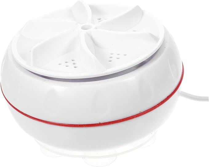 Gadpiparty Mini Portable Washing Machine Portable Laundry Machine Smart Washer for Sink Portable Mini Washer Washing Machine Mini Portable Washing Machine for Sink Sock Small Abs White - British D'sire