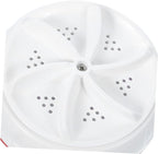 Gadpiparty Mini Portable Washing Machine Portable Laundry Machine Smart Washer for Sink Portable Mini Washer Washing Machine Mini Portable Washing Machine for Sink Sock Small Abs White - British D'sire