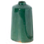 Garda Emerald Glazed Liv Vase - White Ceramic Decorative Vase - Vases - British D'sire