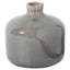 Garda Grey Glazed Eve Vase - White Ceramic Decorative Vase - Vases - British D'sire