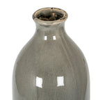 Garda Grey Glazed Gisela Vase - Grey Ceramic Decorative Vase - Vases - British D'sire