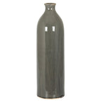 Garda Grey Glazed Gisela Vase - Grey Ceramic Decorative Vase - Vases - British D'sire