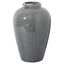 Garda Grey Glazed Tall Juniper Vase - Grey Ceramic Decorative Vase - Vases - British D'sire