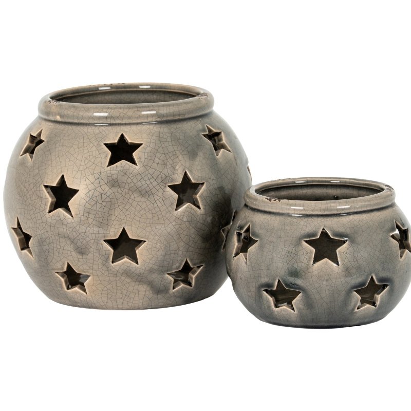 Garda Large Star Candle Lantern - Candle Holder - British D'sire
