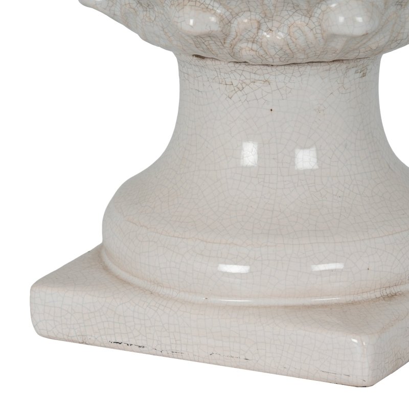 Garda White Decorative Acorn Decorative Ornament - Figurines - British D'sire