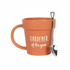 Gardener of the Year Pot Mug and Shovel Spoon - Coffe Mug - British D'sire