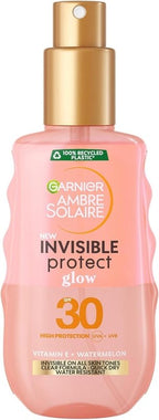 Garnier Ambre Solaire Invisible Protect Glow, Sun Protection Spray SPF30, 150ml - British D'sire