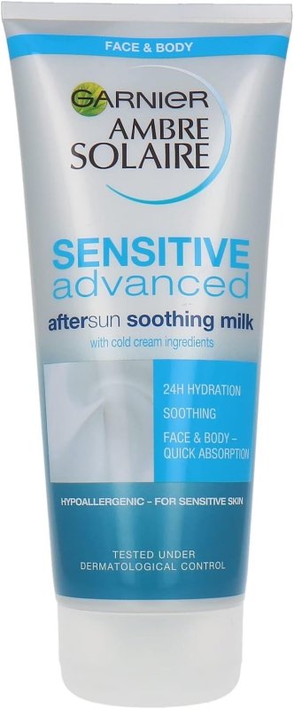 Garnier - Ambre Solaire Sensitive Advanced After Sun Soothing Milk 200 ml - British D'sire Main image