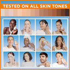 Garnier Ambre Solaire SPF 50+ Super UV Invisible Serum Moisturiser for Face, High Protection Against UVA & UVB, Sun Cream for all Skin Types, With Hyaluronic Acid, Vitamin E & Ceramides, Vegan, 30ml - British D'sire