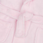 Gembroidery Personalised Baby Bathrobe Hooded Fleece Dressing Gown Super Soft Gifts Bath Robe For Boys Girls Cute Teddy Ears 0 - 4 Years - Baby Robes - British D'sire