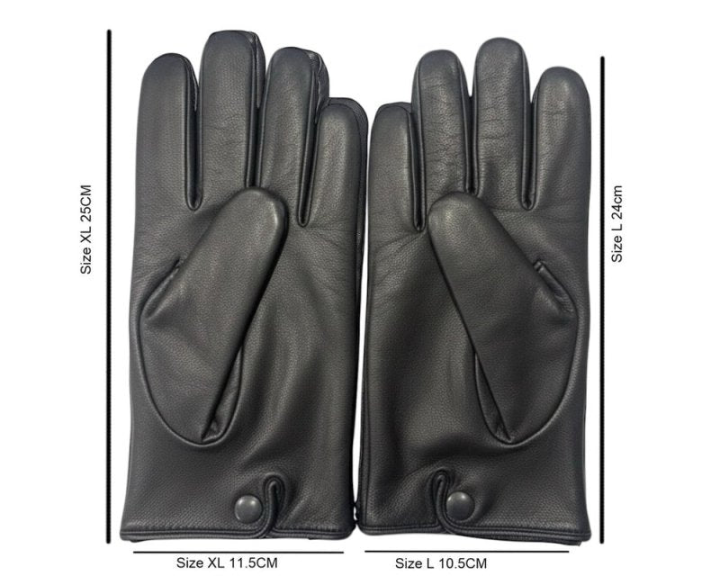 Genuine Leather Soft Thermal Lined Gloves - Gloves - British D'sire