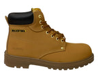 Genuine Leather Steel Toe Cap Safety Work Boots - Boots - British D'sire