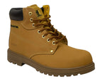 Genuine Leather Steel Toe Cap Safety Work Boots - Boots - British D'sire
