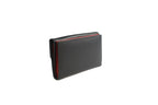Genuine Soft Leather Purse RFID Plain Black - British D'sire