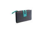 Genuine Soft Leather Purse RFID protection Navy - British D'sire