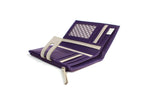 Genuine Soft Leather Purse RFID protection Purple - British D'sire
