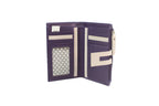 Genuine Soft Leather Purse RFID protection Purple - British D'sire