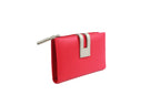 Genuine Soft Leather Purse RFID protection Watermelon - British D'sire