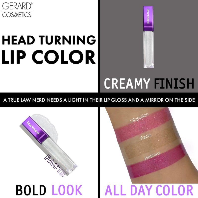 Gerard Cosmetics Emily D Baker X Lighted Lip Gloss - Facts - Lip Gloss - British D'sire