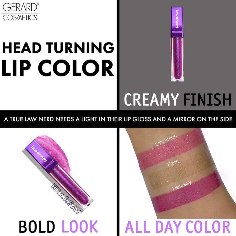 Gerard Cosmetics Emily D Baker X Lighted Lip Gloss - Hearsay - Lip Gloss - British D'sire
