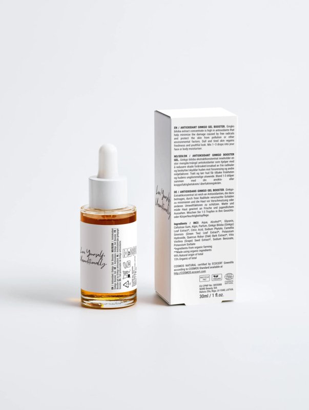Ginkgo Booster - Mindful Radiance - Antioxidant Ginkgo Gel Booster Secondary image