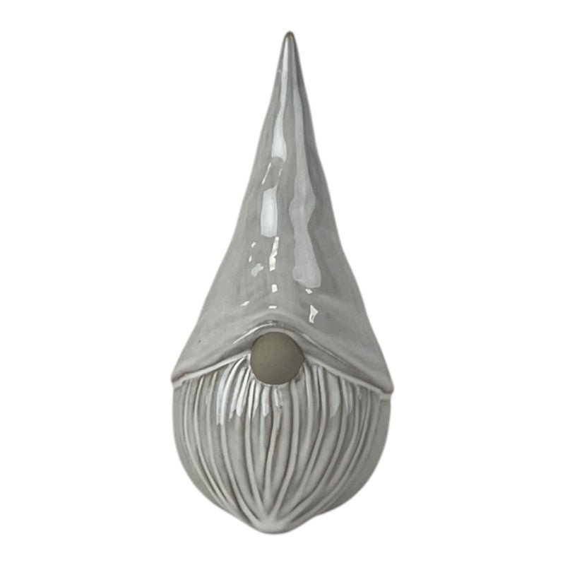 Glazed Ceramic Gonk Ornament with Textured Detail - Gonks - British D'sire