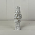 Glazed Ceramic Nutcracker Ornament With Textured Detail - Christmas Decor - British D'sire