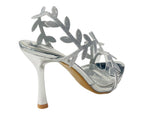 Glitter Rhinestone High Heel Sandals - Heels - British D'sire