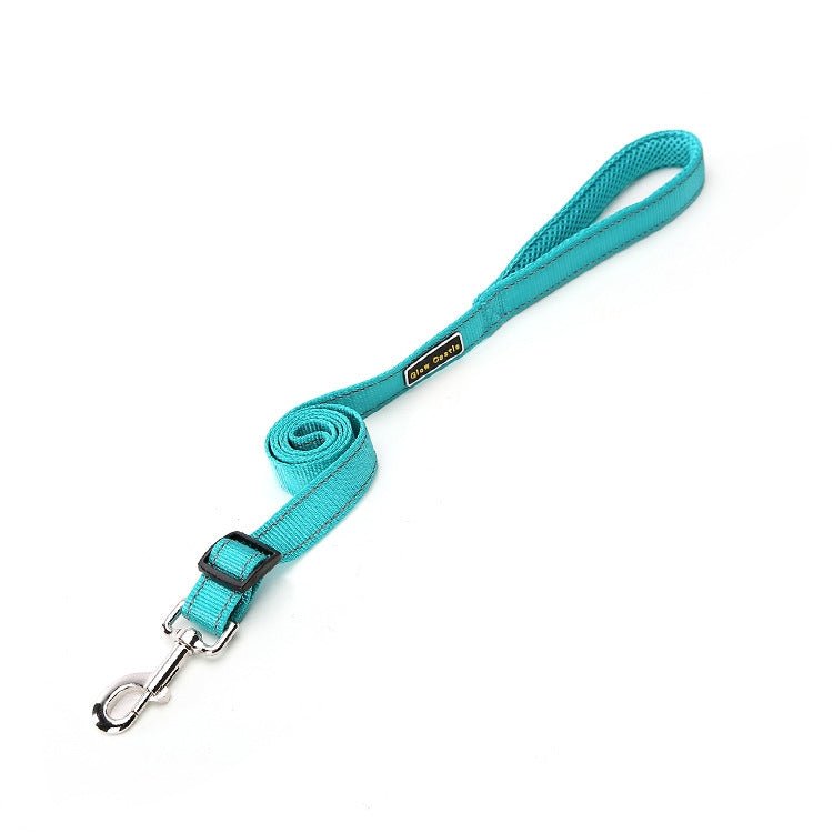 Glow Castle Soft Handle Reflective Adjustable Length Dogs Traction Rope(Green) - British D'sire Main image