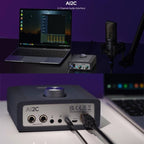 Godox AI2C 2 - Channel USB Live Broadcast Sound Card Audio Interface Sound Card - British D'sire