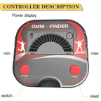 Goint MD3002 Children Beach Toy Underground Metal Detector(Black) - British D'sire