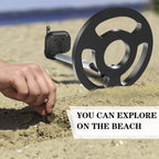 Goint MD3002 Children Beach Toy Underground Metal Detector(Black) - British D'sire