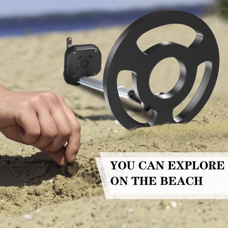 Goint MD3002 Children Beach Toy Underground Metal Detector(Black) - British D'sire