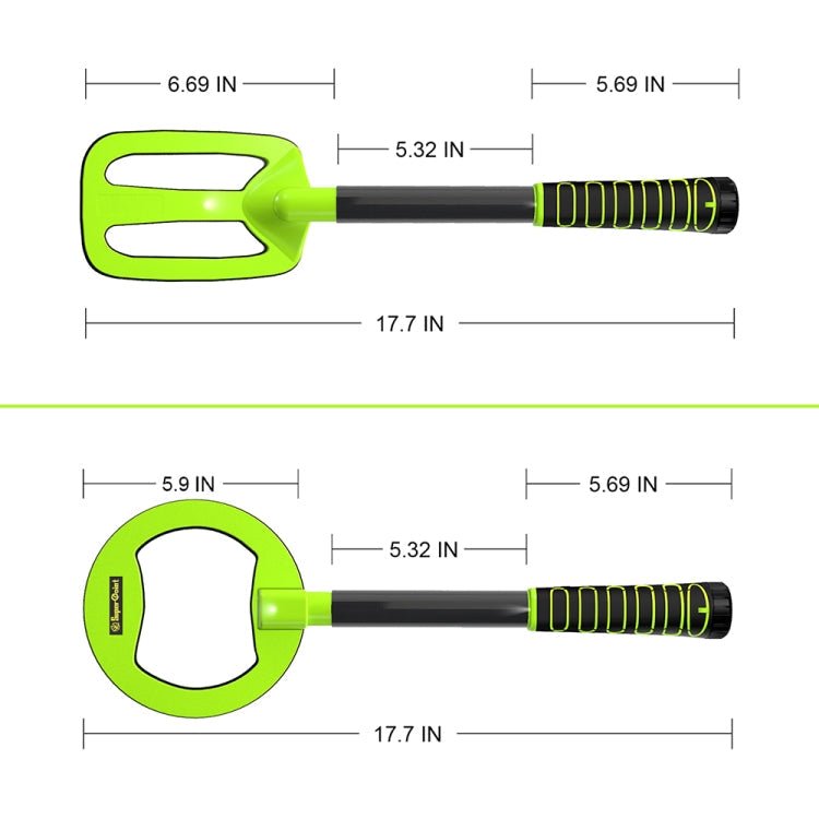 Goint Waterproof Handheld Metal Detector Underwater Treasure Hunter Detector(IP760 Green Round) Secondary image
