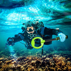 Goint Waterproof Handheld Metal Detector Underwater Treasure Hunter Detector(IP760 Green Round) - British D'sire